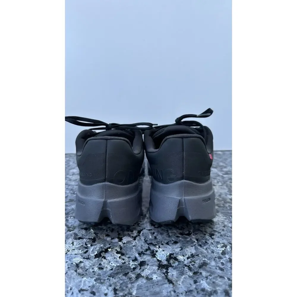 On Running Shoes Womens 8.5 Cloudsurfer Next Sneakers Gray Black Fabric Low Top